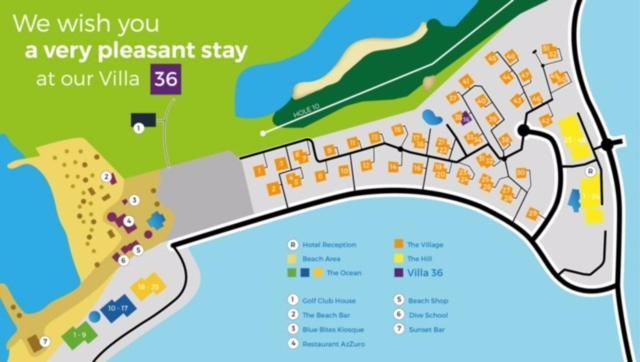 Blue Bay Golf En Beach, Dushi Na Kas, Villa 36 Dış mekan fotoğraf